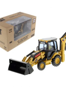 CAT Caterpillar 432E Side Shift Backhoe Loader with Operator Core Classics Series 1/50 Diecast Model by Diecast Masters 85149C