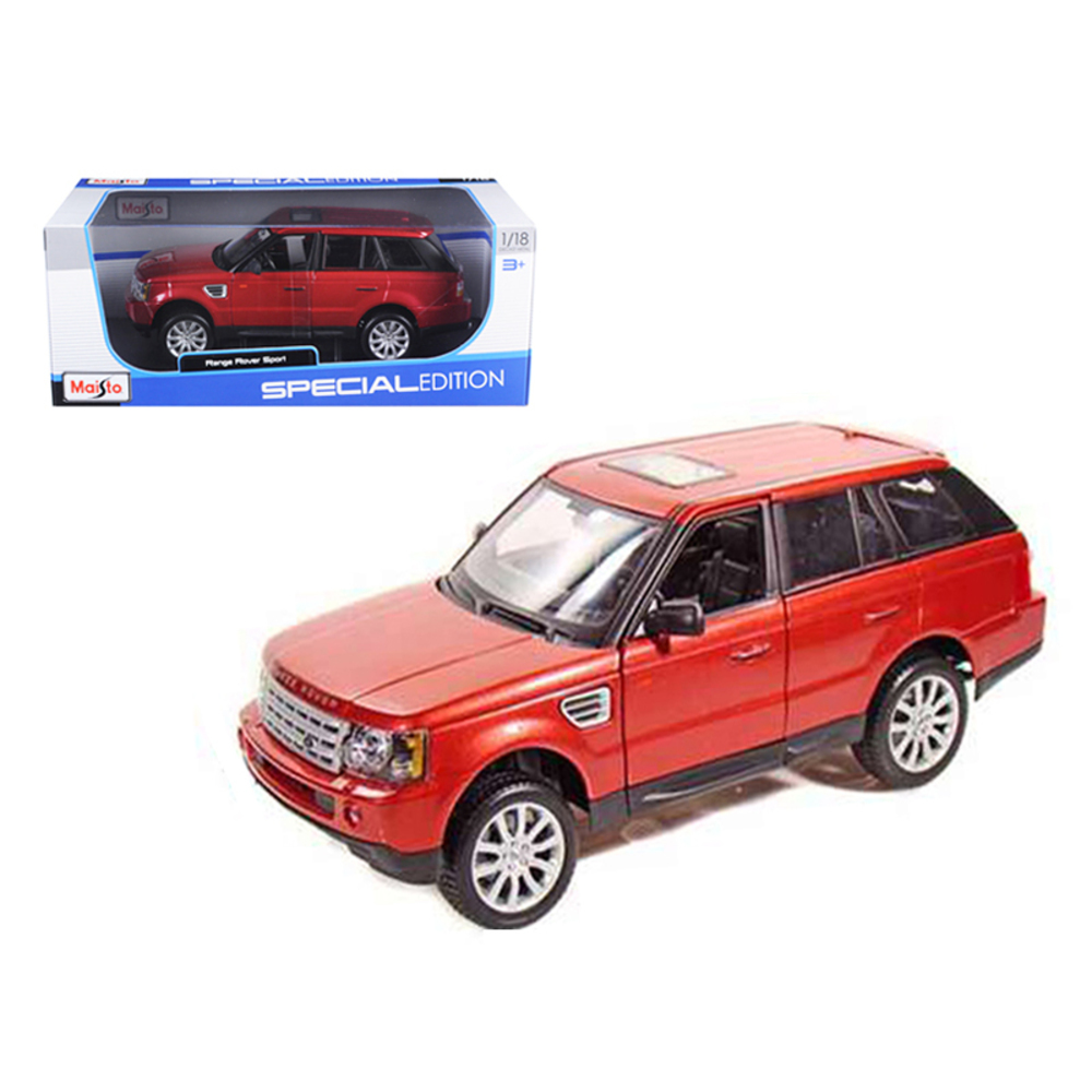 Range Rover Sport Metallic Red 1/18 Diecast Model Car by Maisto 31135r
