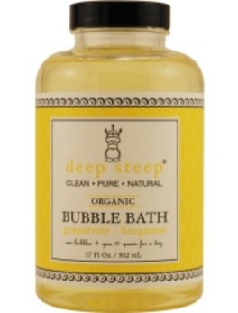 Deep Steep Grapefruit-bergamot Bubble Bath 17 Oz For Anyone