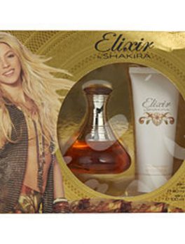 Shakira Elixir Edt Spray 2.7 Oz and Silky Body Lotion 3.4 Oz For Women