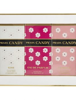 Prada Candy Variety Prada Candy Eau De Parfum and Prada Candy Kiss Eau De Parfum and Prada Candy Florale Edt And All Are Spray .68 Oz For Women