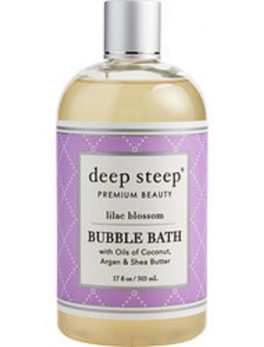Deep Steep Lilac Blossom Bubble Bath 17 Oz For Anyone