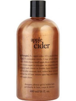 Philosophy Apple Cider - Shampoo, Shower Gel and Bubble Bath --480ml/16oz For Women