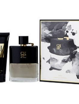 Ch Prive Carolina Herrera Edt Spray 3.4 Oz and Aftershave Balm 3.4 Oz (travel Offer) For Men