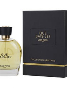 Que Saisje? Jean Patou Eau De Parfum Spray 3.3 Oz For Women