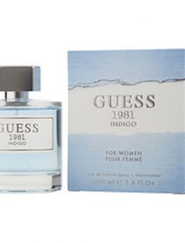 Guess 1981 Indigo Edt Spray 3.4 Oz For Women