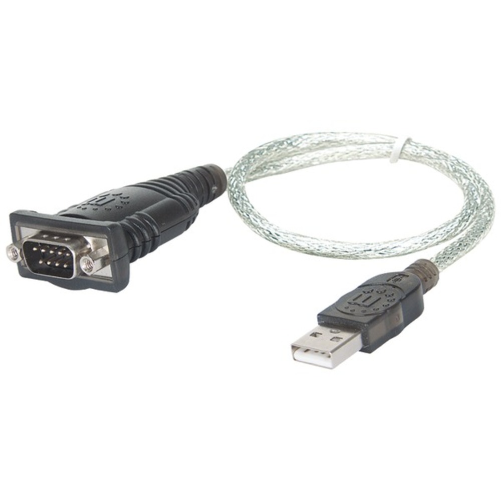 Manhattan 205146 USB to Serial Converter, 18 Inches