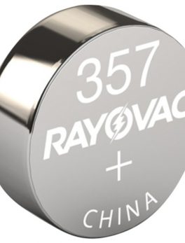 RAYOVAC 303/357-1ZMA 1.5-Volt 303/357 Silver Watch/Electronic Battery (Single)