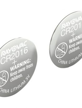 RAYOVAC KECR2016-2A 3-Volt Lithium Keyless Entry Battery (2 pk; CR2016 Size)