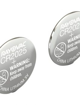 RAYOVAC KECR2025-2A 3-Volt Lithium Keyless Entry Battery (2 pk; CR2025 Size)