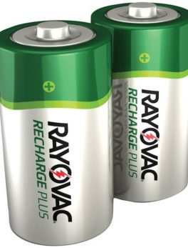 RAYOVAC PL714-2 GENB Ready-to-Use NiMH Rechargeable Batteries (C; 2 pk; 3,000mAh)