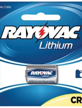 RAYOVAC RLCR2-1 3-Volt Lithium CR2 Photo Battery, Carded (Single)