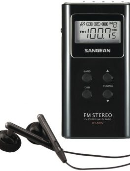Sangean DT180BLK Pocket AM/FM Digital Radio