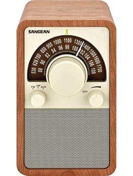 Sangean WR-15WL AM/FM Tabletop Radio (Walnut)