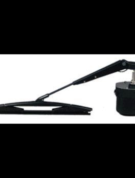 Schmitt and amp; Ongaro Standard Wiper Motor Kit w/1.5" Shaft, 14" Arm and amp; 11" Blade - 12V