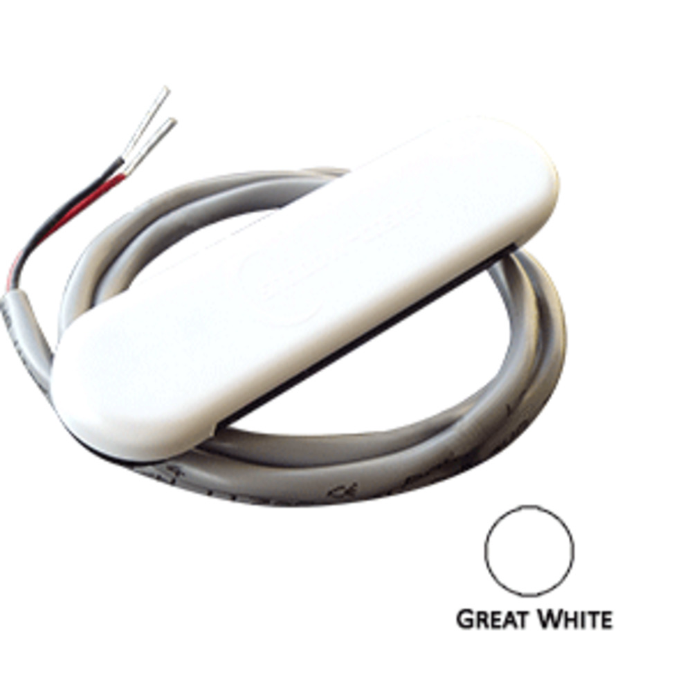Shadow-Caster Courtesy Light w/2" Lead Wire - White ABS Cover - Great White - 4-Pack
