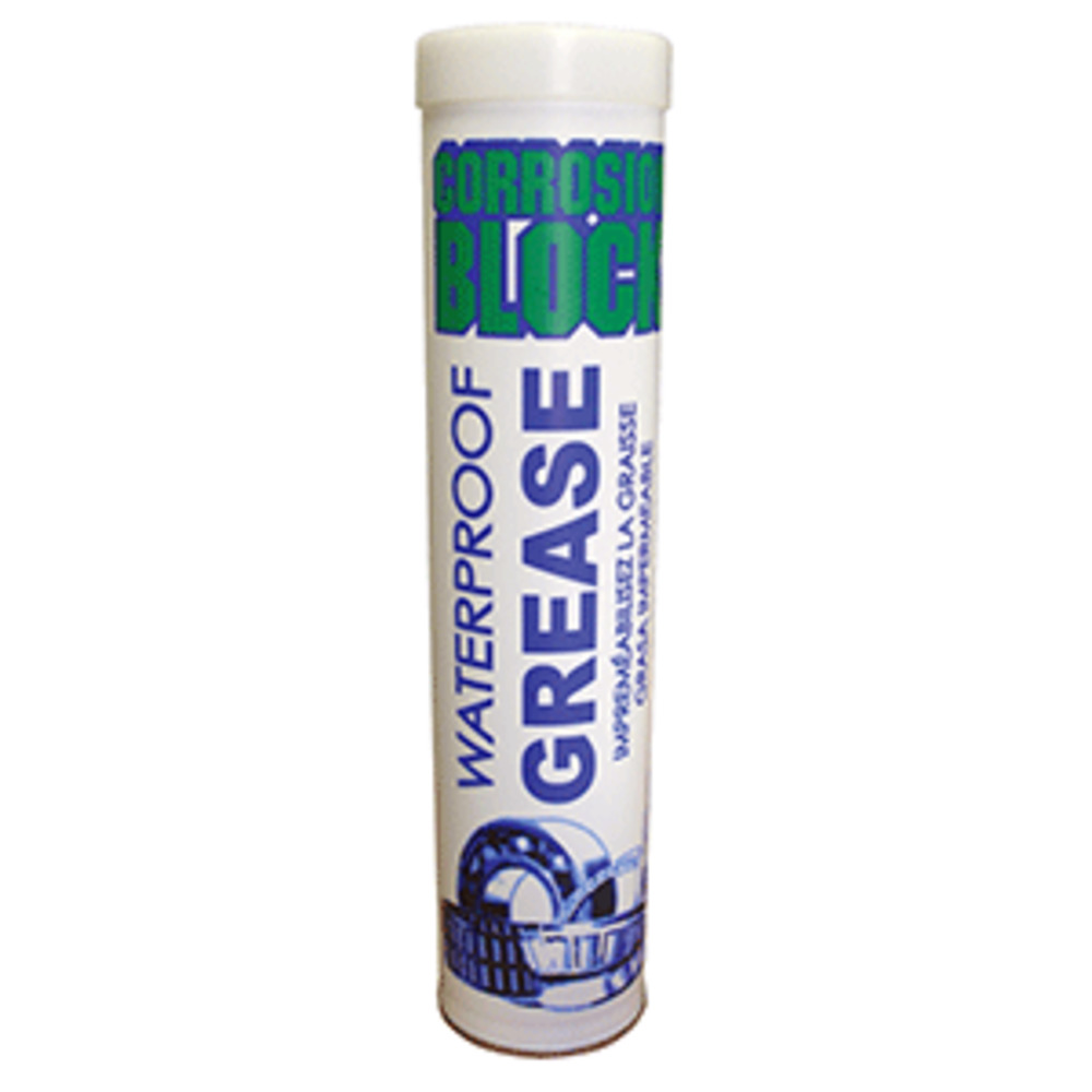 Corrosion Block High Performance Waterproof Grease - 14oz Cartridge - Non-Hazmat, Non-Flammable and amp; Non-Toxic