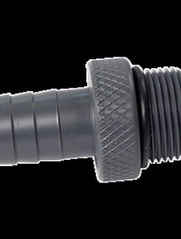 FATSAC 3/4" Barbed End - Sac Valve Threads w/O-Rings f/Auto Ballast Systems