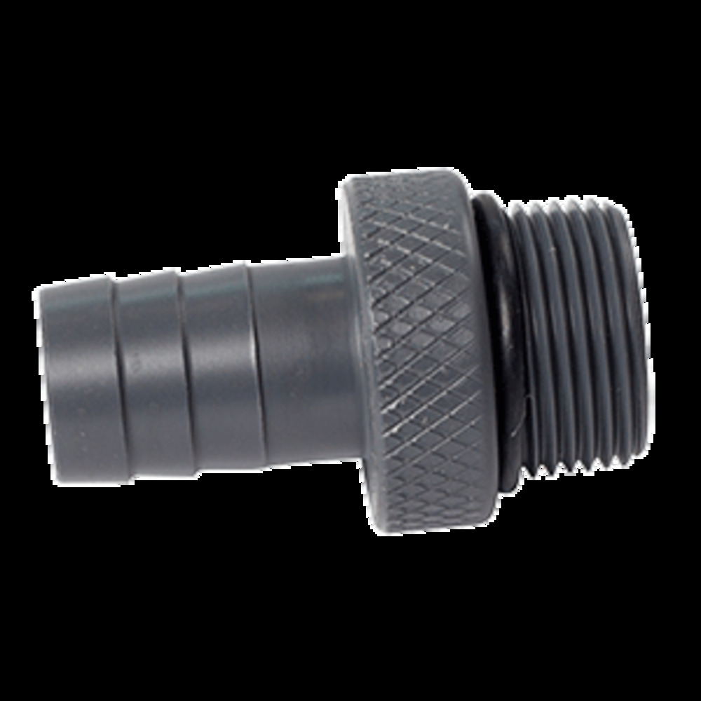 FATSAC 3/4" Barbed End - Sac Valve Threads w/O-Rings f/Auto Ballast Systems