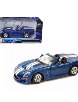 1999 Shelby Series 1 Blue 1/24 Diecast Model Car by Maisto 31277bl