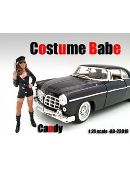 Costume Babe Candy Figure For 1:24 Scale Models by American Diorama 23919