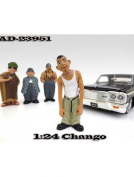 Chango Homies Figure For 1:24 Scale Diecast Model Cars by American Diorama 23951