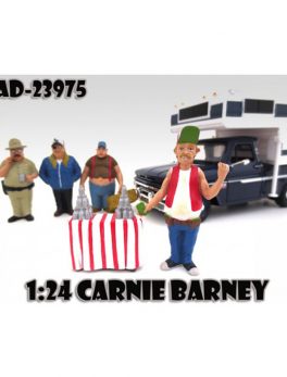 Carnie Barney Trailer Park Figure For 1:24 Scale Diecast Model Cars by American Diorama 23975