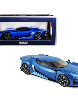 2008 Citroen Concept GT Electric Blue 1/18 Diecast Model Car by Norev 181613