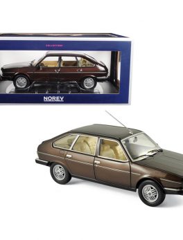 1981 Renault 30 TX Bronze Brown 1/18 Diecast Model Car by Norev 185271