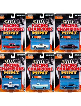 2017 Mint Release 3 Set B Set of 6 Cars 1/64 Diecast Model Cars by Racing Champions RC005B