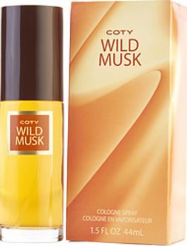 Coty Wild Musk Cologne Spray 1.5 Oz For Women