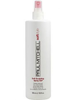 Paul Mitchell Soft Sculpting Spray Gel, Flexible Styling Spray On Gel 16.9 Oz For Anyone