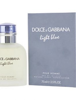 D and G Light Blue Edt Spray 2.5 Oz For Men