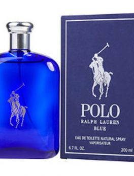 Polo Blue Edt Spray 6.7 Oz For Men