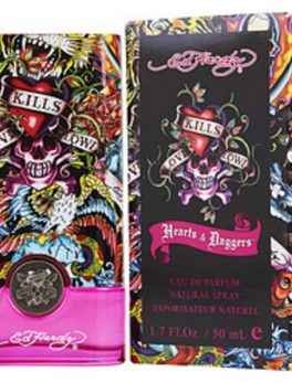 Ed Hardy Hearts and Daggers Eau De Parfum Spray 1.7 Oz For Women