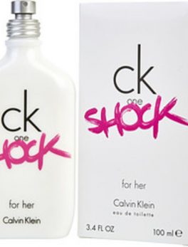 Ck One Shock Edt Spray 3.4 Oz For Women