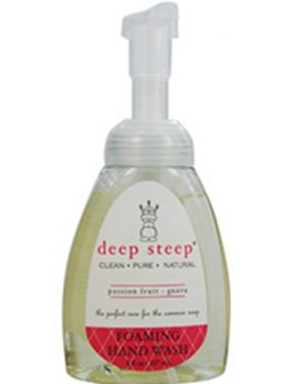 Deep Steep Passionfruit-guava Organic Foaming Hand Wash 8 Oz For Anyone