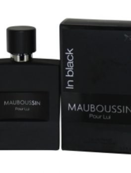 Mauboussin Pour Lui In Black Eau De Parfum Spray 3.3 Oz For Men