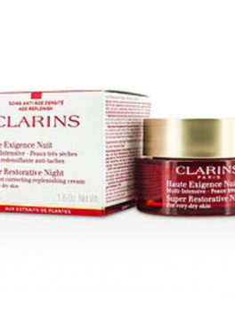 Clarins Super Restorative Night Age Spot Correcting Replenishing Cream (for Very Dry Skin) --50ml/1.6oz For Women