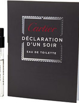 Declaration D'un Soir Edt Spray Vial On Card For Men