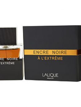 Encre Noire A L'extreme Lalique Eau De Parfum Spray 3.3 Oz For Men