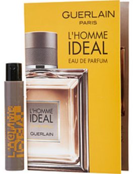 Guerlain L'homme Ideal Eau De Parfum Spray Vial On Card For Men