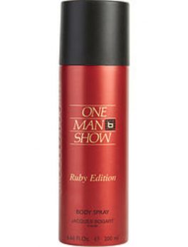One Man Show Ruby Body Spray 6.6 Oz For Men