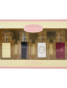 Ellen Tracy Variety 4 Piece Mini Variety With Ellen Tracy and Ellen Tracy Bronze and Tracy and Love Notes And All Are Eau De Parfum Spray .5 Oz For Women