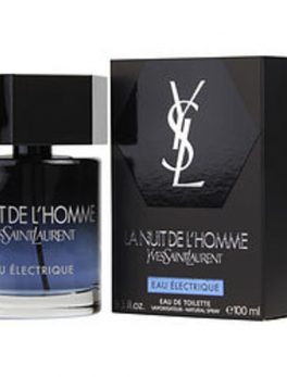 La Nuit De L'homme Yves Saint Laurent Eau Electrique Edt Spray 3.3 Oz For Men