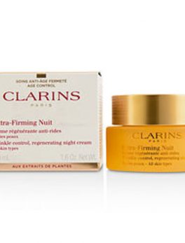 Clarins Extra-firming Nuit Wrinkle Control, Regenerating Night Cream - All Skin Types --50ml/1.6oz For Women