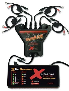 PulseTech Xtreme 4-Station QuadLink Battery Charger Kit