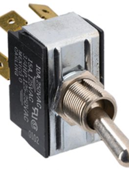 Paneltronics DPDT ON/OFF/ON Metal Bat Toggle Switch