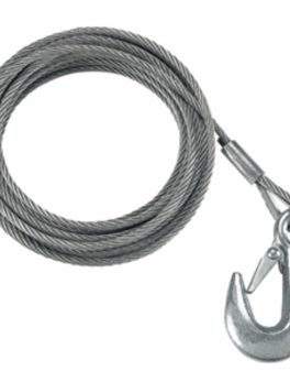 Fulton 3/16" x 25" Galvanized Winch Cable - 4,200 lbs. Breaking Strength