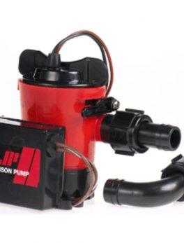 Johnson Pump 500 GPH Auto Bilge Pump 3/4" Hose 12V Dura Port